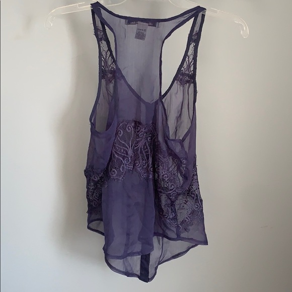 American Rag Ladies Purple Top - Picture 4 of 4